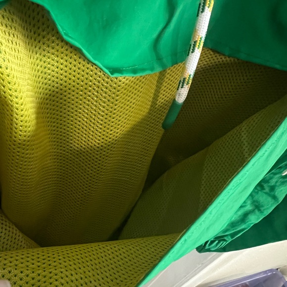 Good Good Golf Women's The Bay Windbreaker Jacket Kelly Green Size L - Picture 10 of 16